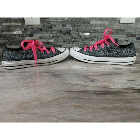 Converse Reflective Womens Sz 6 Chuck Taylor Zebra LaceUp Athletic Sneaker - Picture 2 of 8